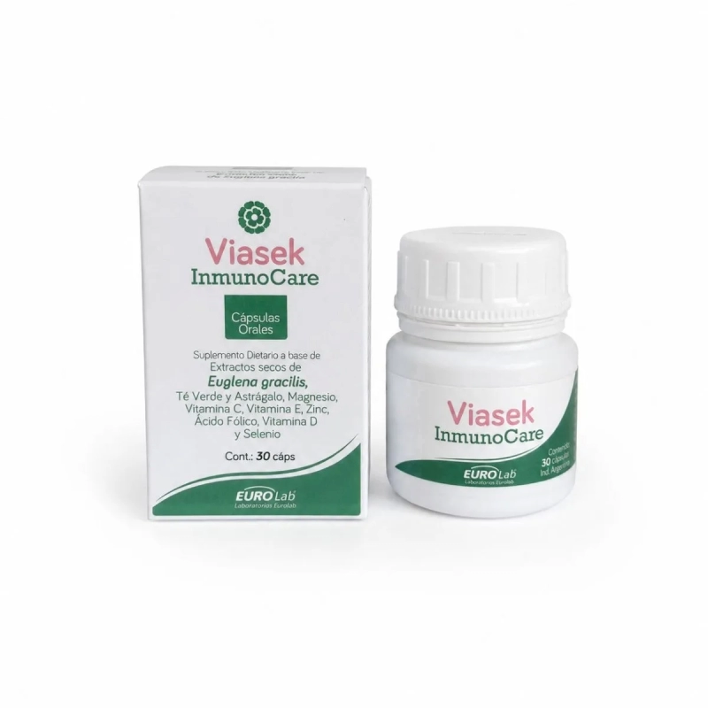 Viasek Inmunocare Suplemento Dietario x 30 Cápsulas